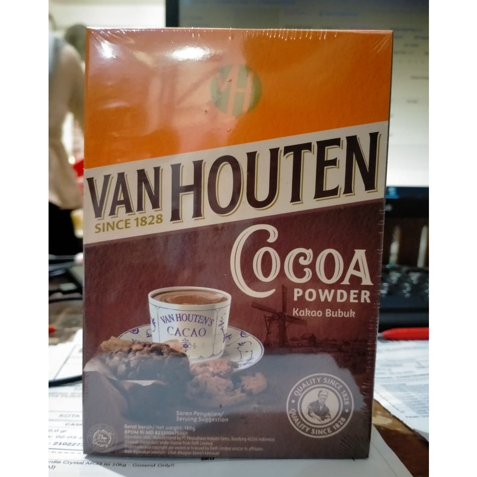 

Harga Max Cokelat Bubuk Van Houten 165gr Cocoa Powder