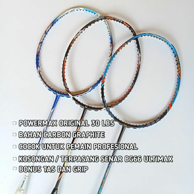 Raket badminton Victor pomermax original