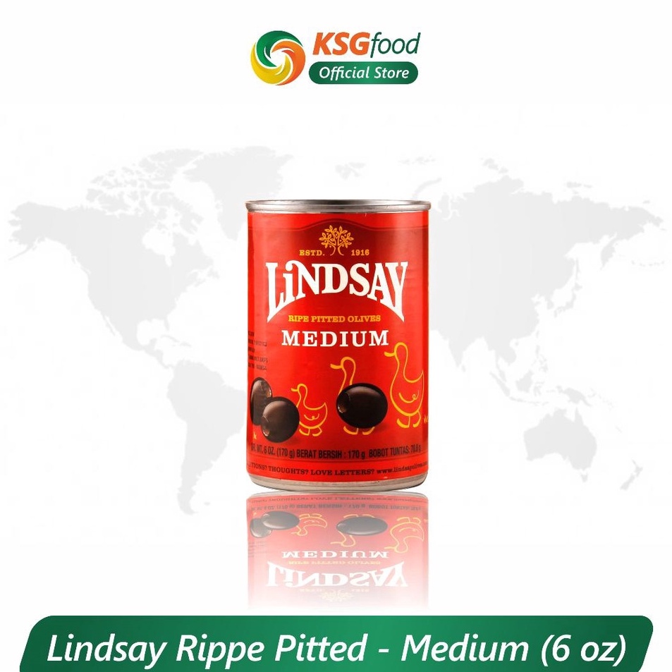 

Stock baru LINDSAY RIPE PITTED OLIVES MEDIUM