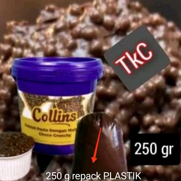 

Pasti Tertarik Collins Choco Crunchy Repack 25gr repack PLASTIK