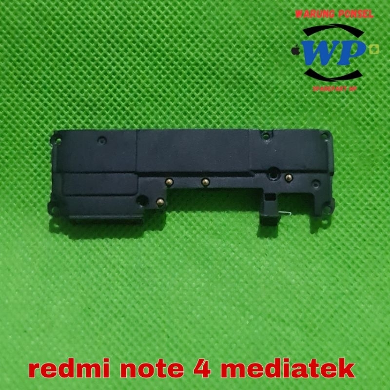 SPEAKER MUSIK BUZZER REDMI NOTE 4 MEDIATEK ORI  COPOTAN NORMAL