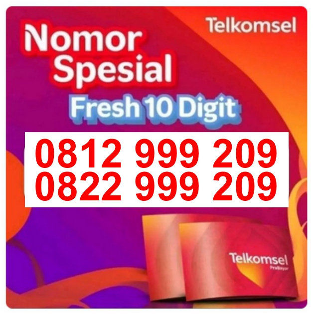 Nomor Cantik Simpati 10 Digit Super 999 209 Telkomsel Prabayar Nomer Rapi Perdana Spesial Sempati Se