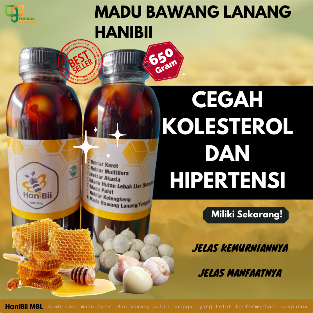 

Madu Bawang Tunggal Isi 650 G Maduku