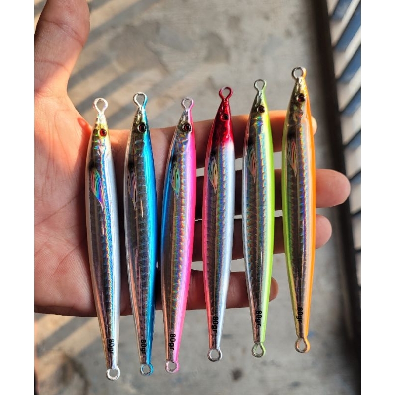 Metal Jig 40 60 80 100 120 Gram GID