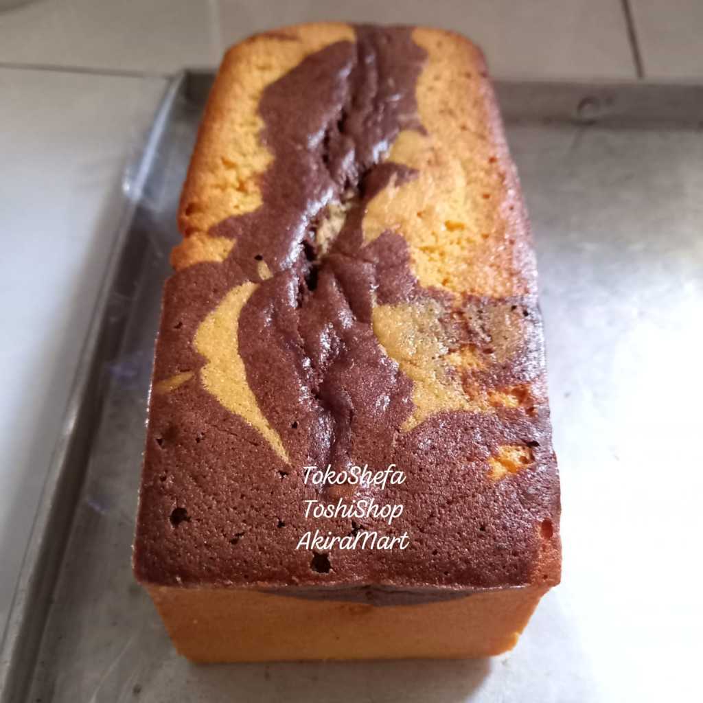 

Marble Cake Doeloe Mini Kotak/Kue Marmer Jadul