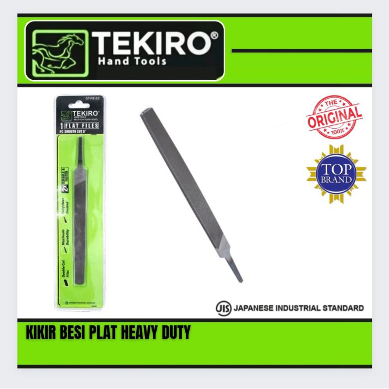 Kikir Besi Plat Flat Kikis Plat Besi TEKIRO ORIGINAL