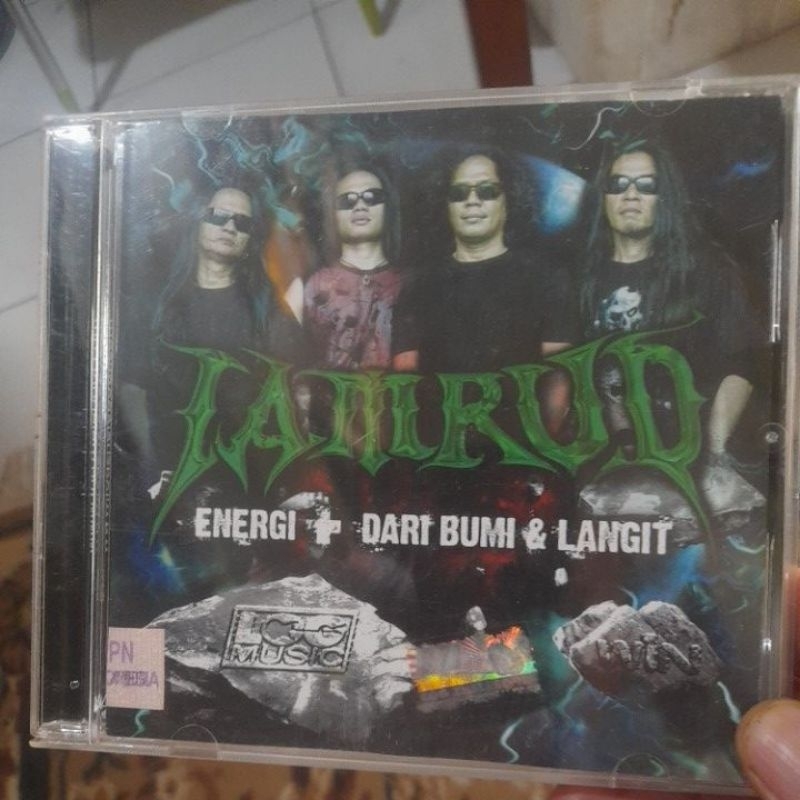 cd musik jamrud energi dari bumi dan langit (CD066)