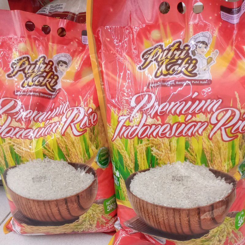 

BERAS PREMIUM INDONESIA RICE PUTRI KOKI 5KG