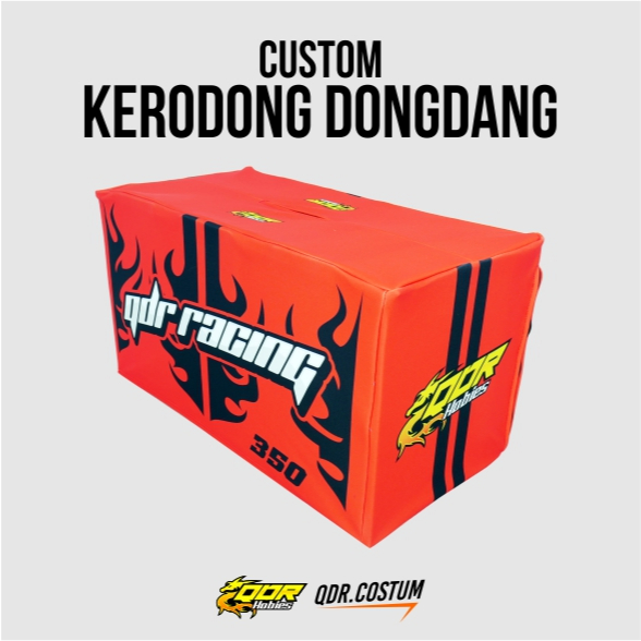 QDR CUSTOM Kerodong sangkar Burung Merpati Krodong Custom Full Printing Desain Suka-suka