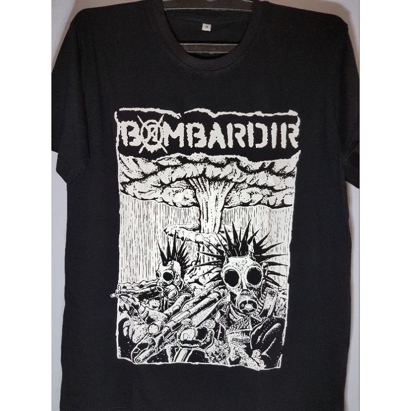 kaos Punk Marjinal Bombardir Bungahitam dll