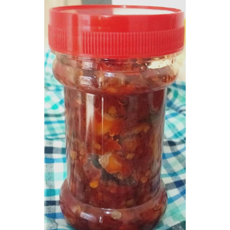 

sambal isi tongkol teri/cumi/ayam/tongkol kemasan 140gram