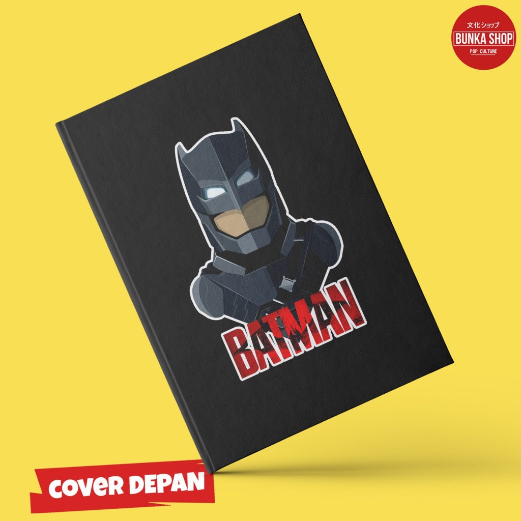 

Pocket Note Marvel Batman Black Hardcover A6 Buku Tulis catatan notes Agenda Planner Jurnal