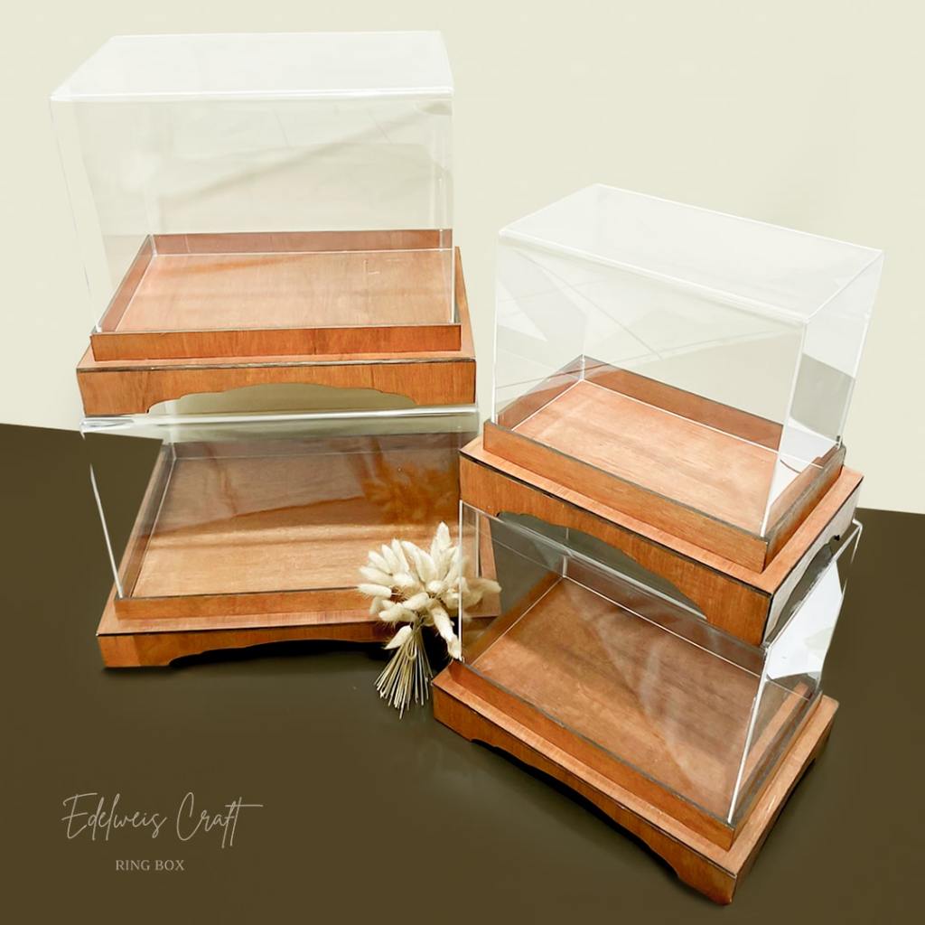 Kotak Hantaran Seserahan playwood + akrilik kokoh estetik ( satuan )