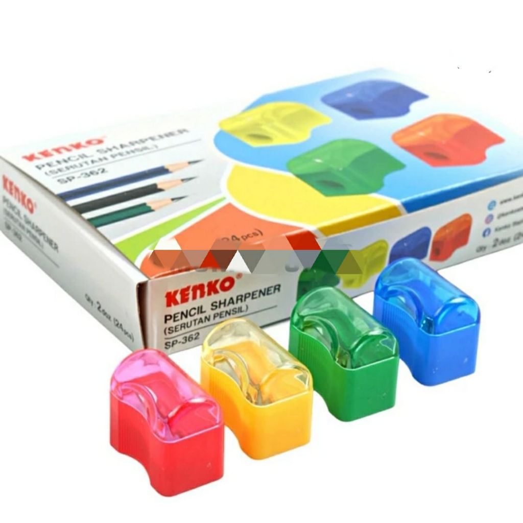 

Serutan Tangan Kenko SP-362 Bentuk Roti / Rautan Pensil Pencil Kecil tersedia warna beragam - Hijau