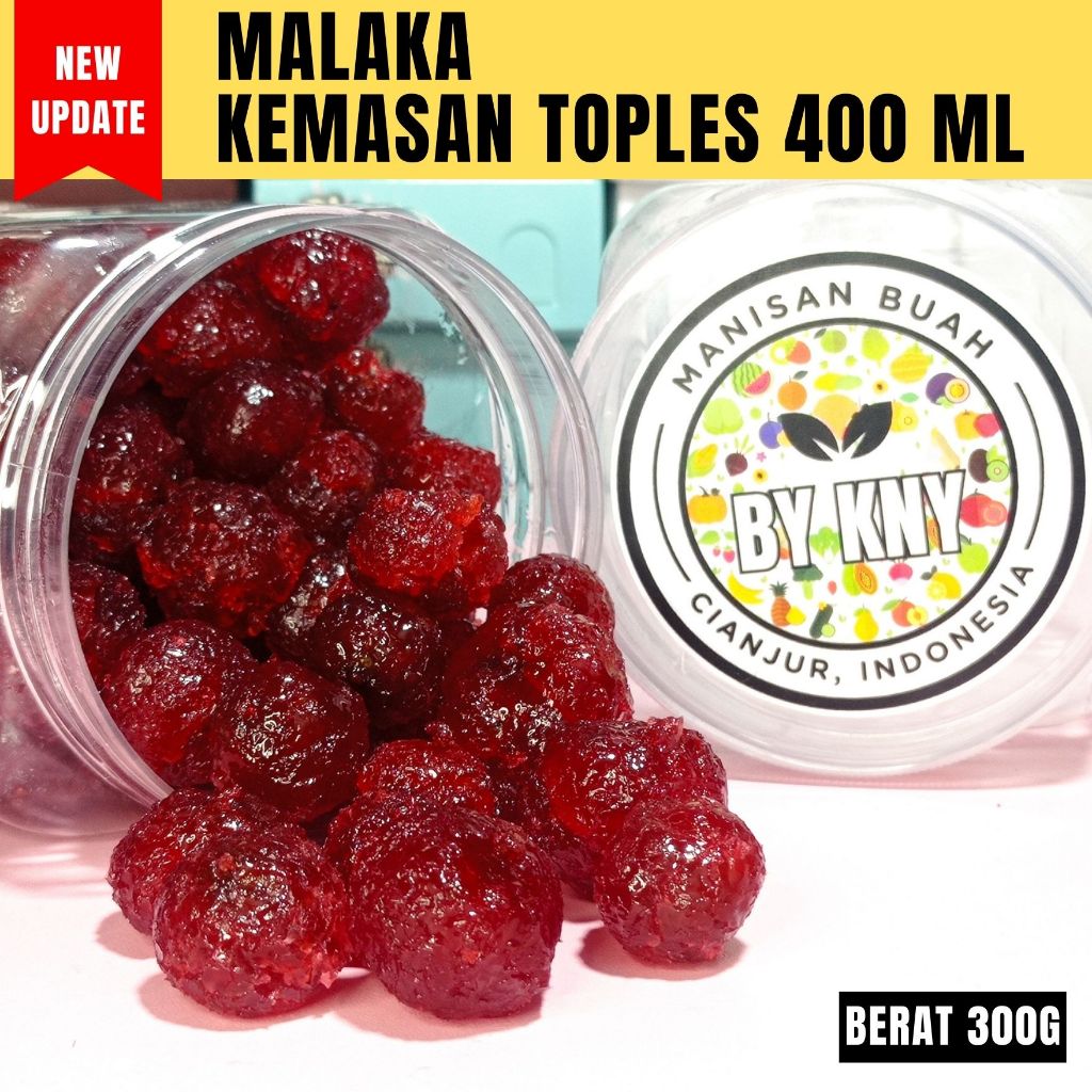 

BY KNY 400ML Manisan buah Malaka camilan buah manisan kering buah kemlaka / mloko / mlaka