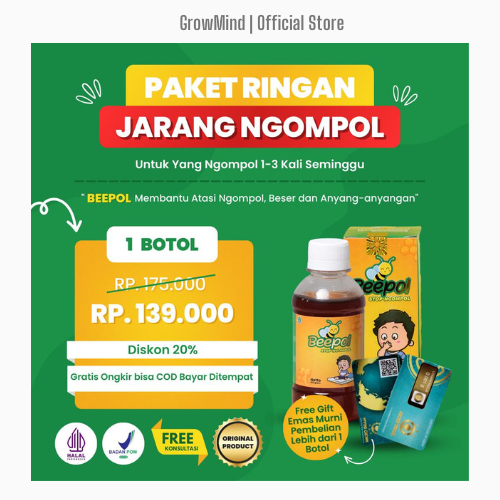 Madu BEEPOL 𝐎𝐑𝐈𝐆𝐈𝐍𝐀𝐋 Atasi Ngompol Stop Ompol Stop Ngompol Obat Anti Ompol Solusi Anak Remaja Dewasa