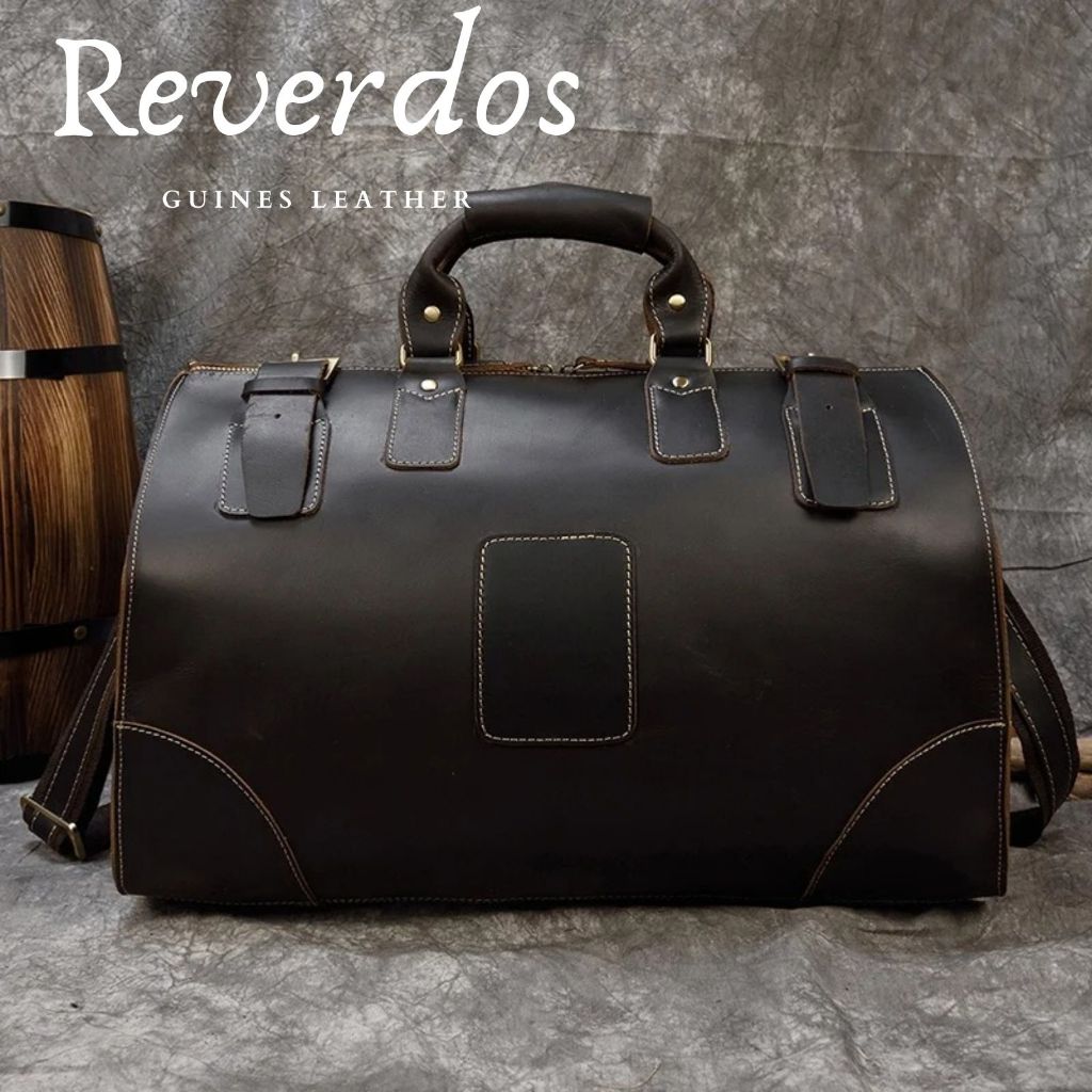 Tas Travel Hand Bag Kulit Asli - Tas Woman Travel Duffel Kulit Asli