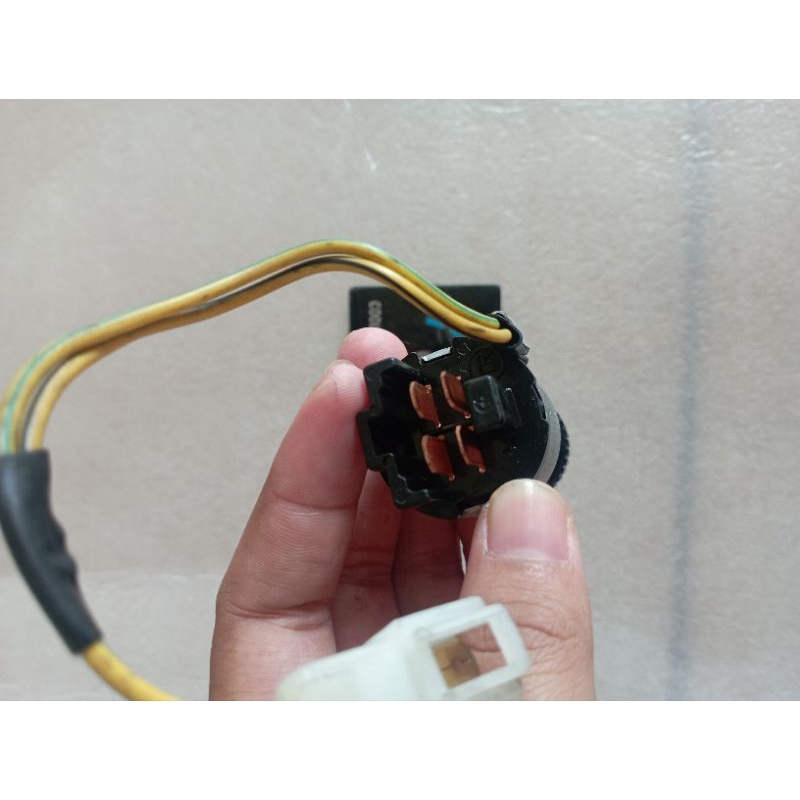 switch saklar pengaturan Ac mobil elf L300 Denso aslu