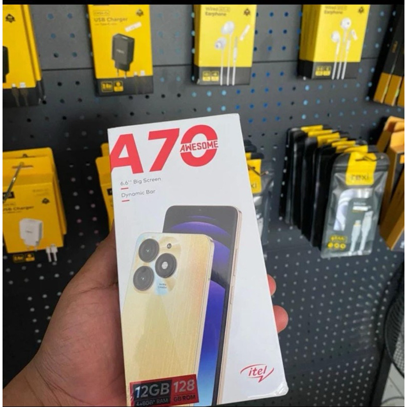 Itel A70 4/256 Garansi Resmi