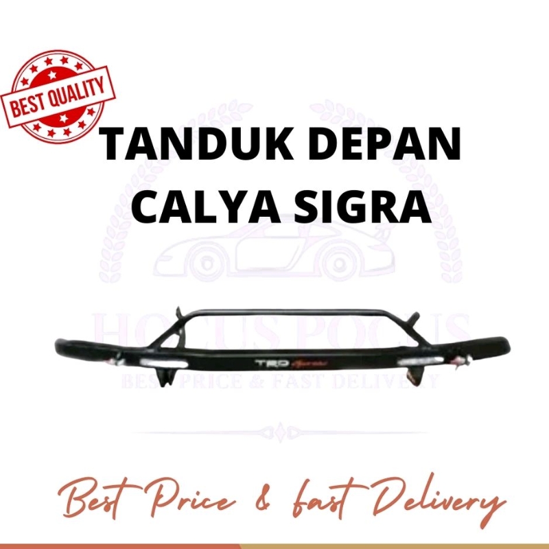 TANDUK DEPAN MOBIL CALYA ORIGINAL / TANDUK PELINDUNG BUMPER DEPAN MOBIL CALYA