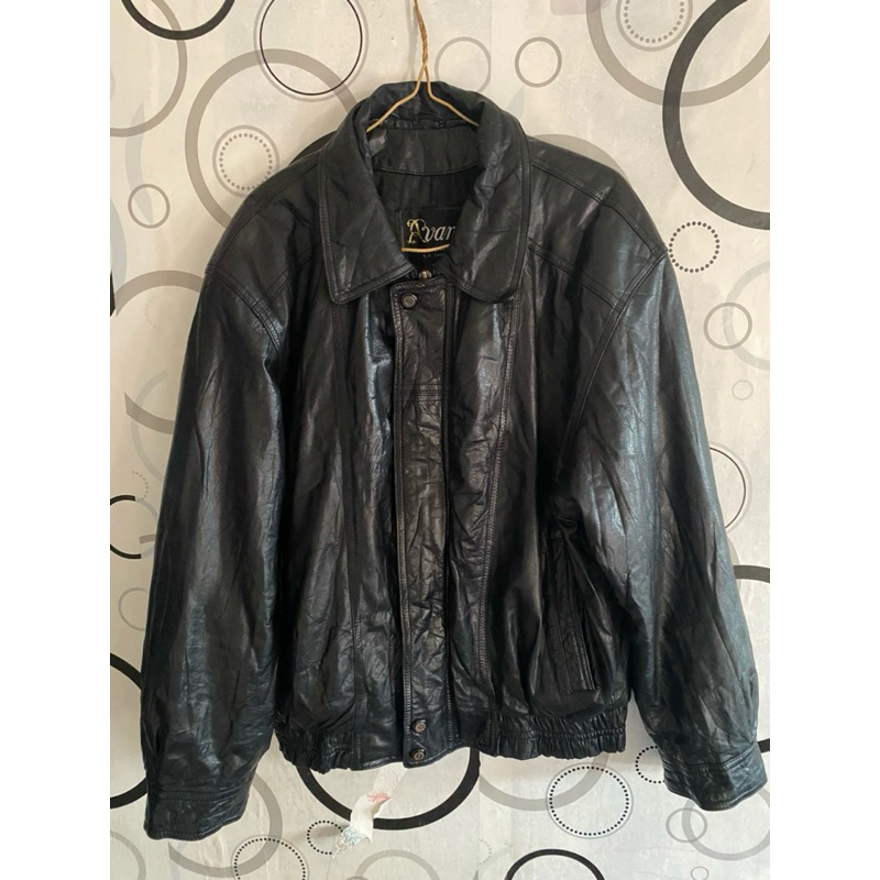 preloved leather jacket