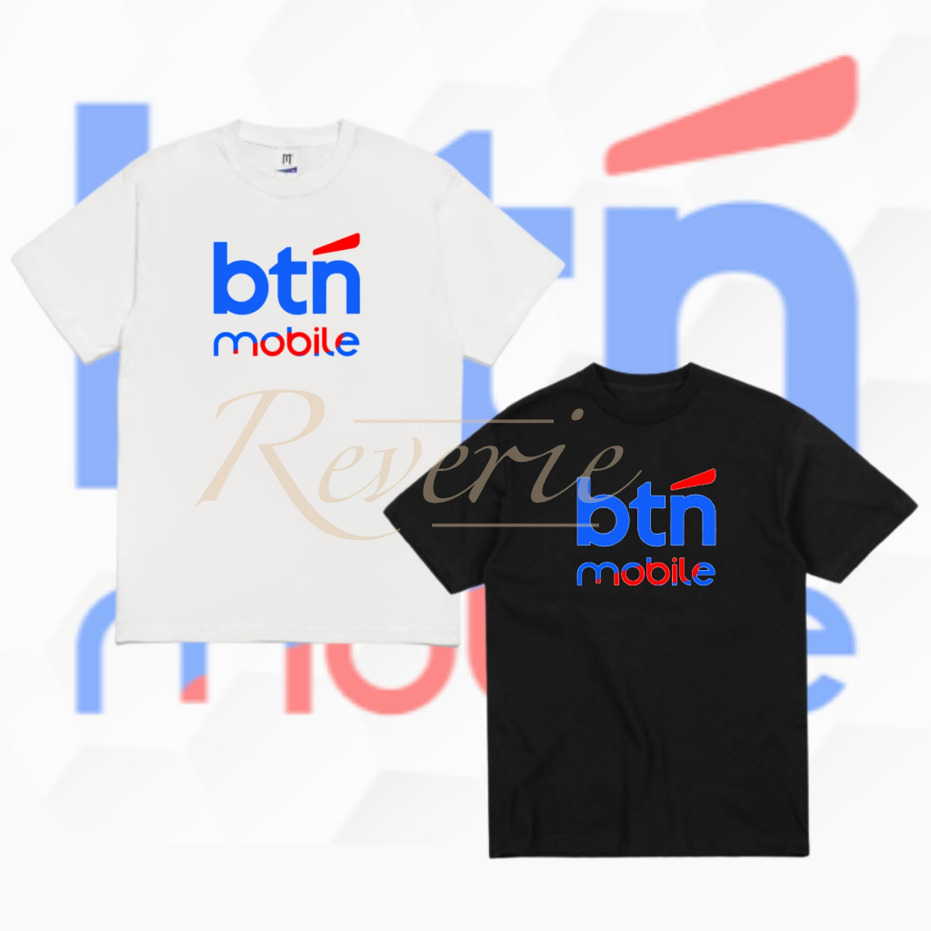 SERAGAM BAJU BTN MOBILE KAOS TSHIRT STAND BAZAAR PAMERAN STAFF KARYAWAN BANK TABUNGAN NEGARA