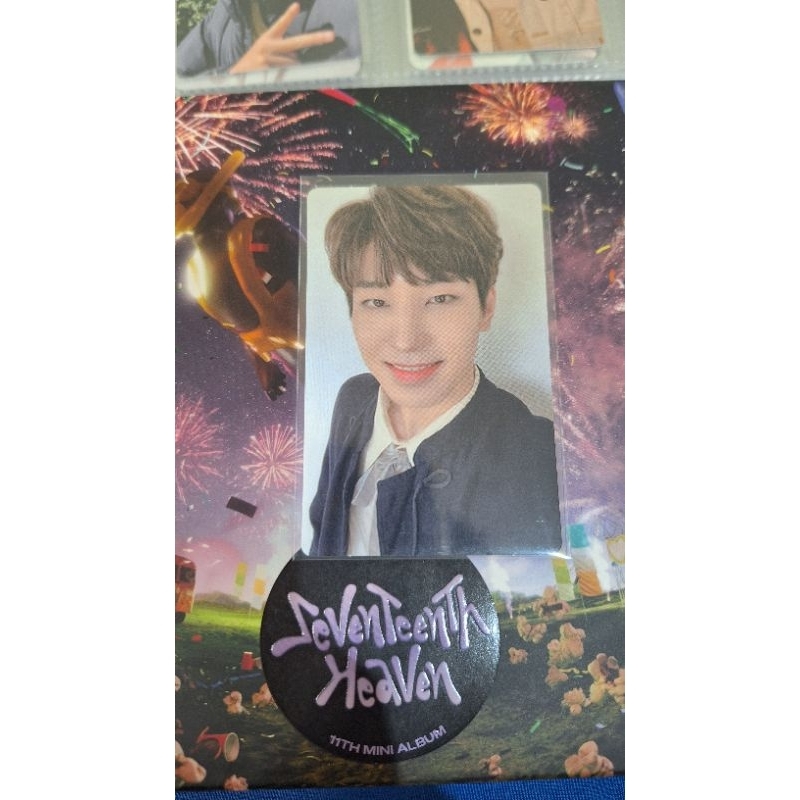 PHOTOCARD WONWOO AN ODE THE POET