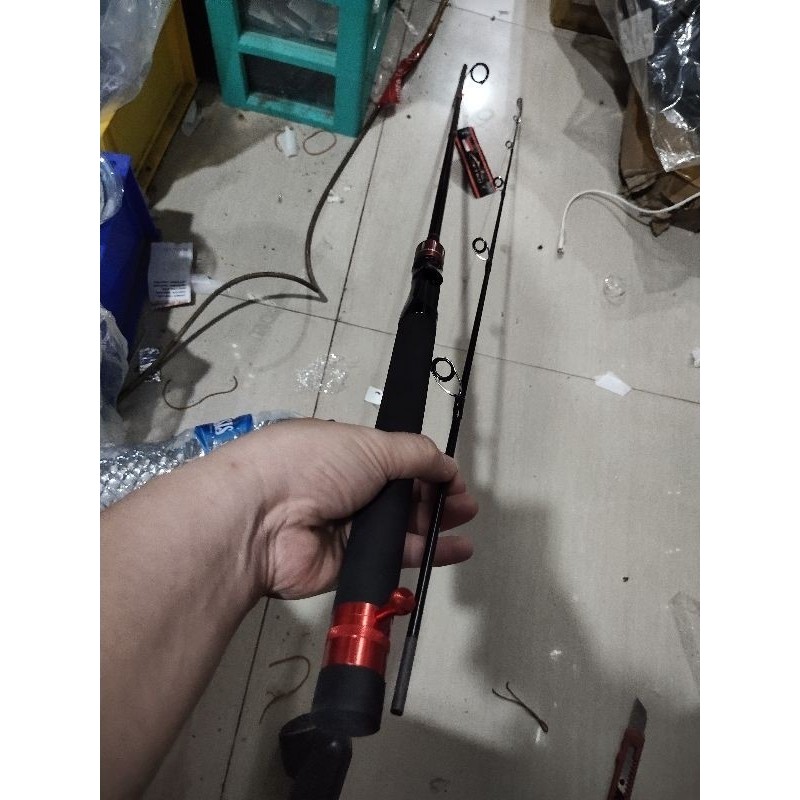 Joran Carbon Solid Comando Attack 180cm Joran pancing carbon solid