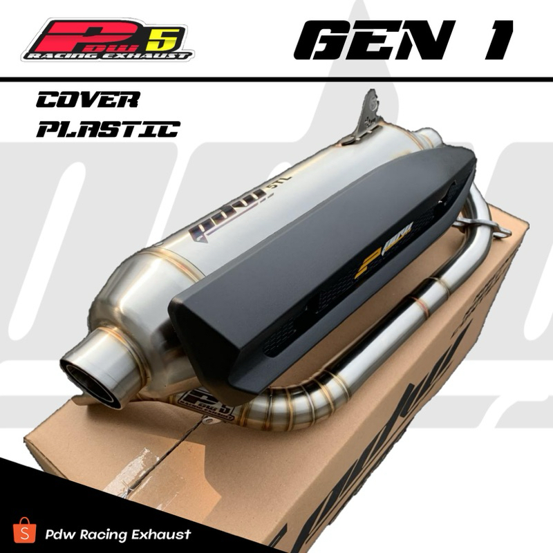 Knalpot Standar Racing 5TL Beat Scoopy Vario Aerox By Pdw Racing Exhaust