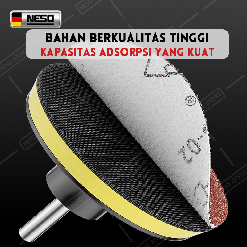 ID NESO AMPLAS BULAT VELCRO 4 INCH [COD] GRIT GRID 40 60 80 120 150 180 240 320 400 600 800 1000