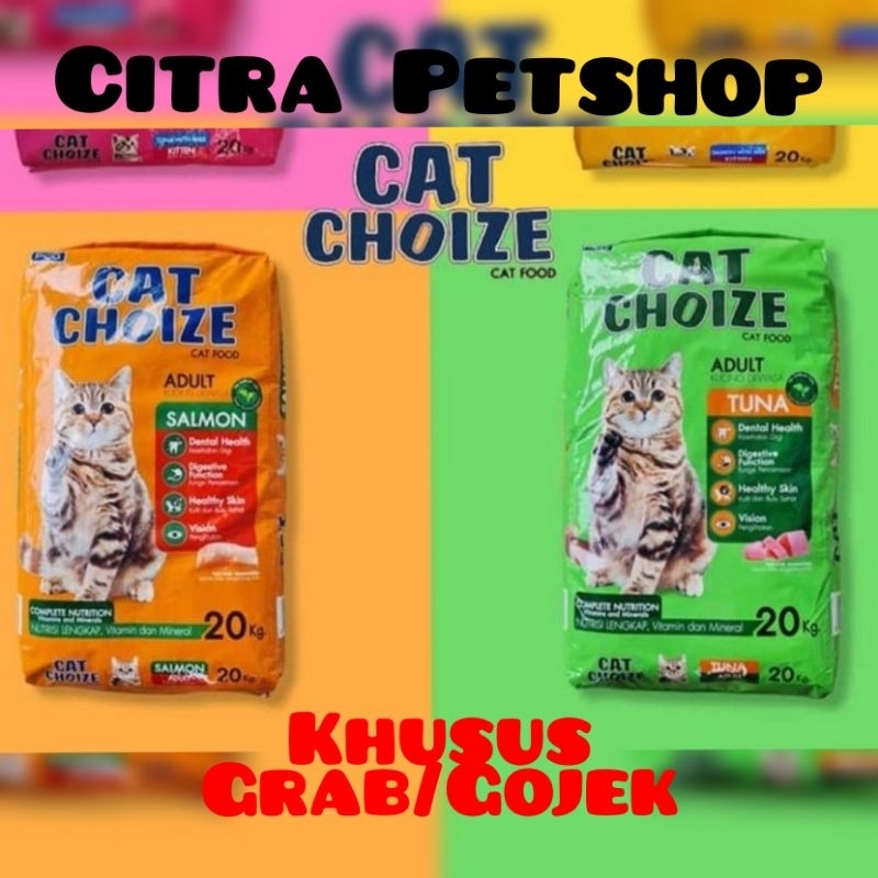 CAT CHOIZE ADULT 20KG - makanan kucing cat choize