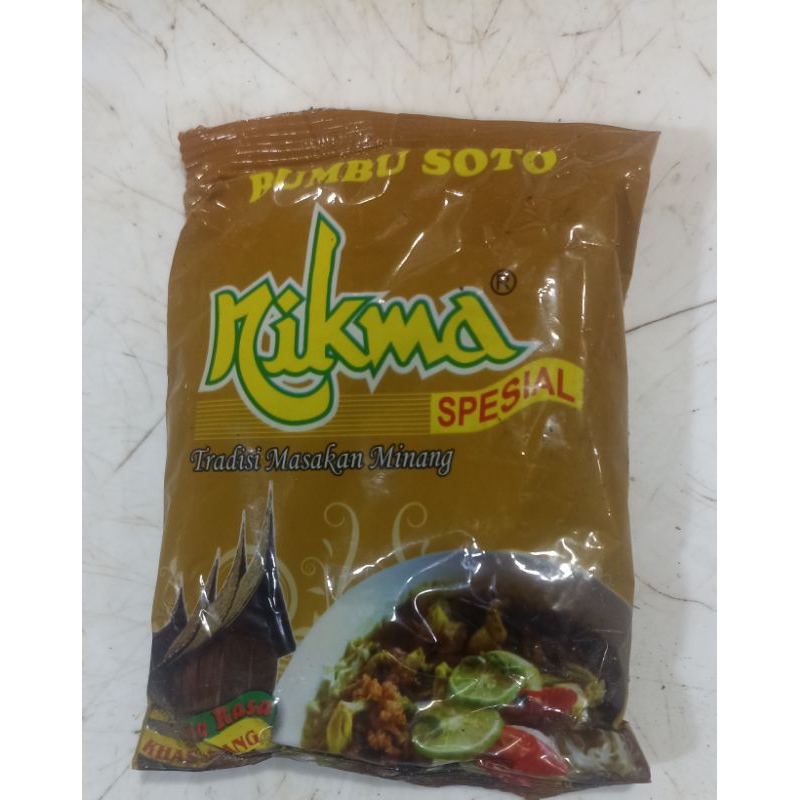 

Bumbu Soto Padang Nikma ,50g