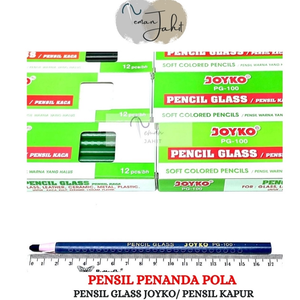 

ART I25W PENSIL KACA JOYKO LUSINAN PENSIL DERMATOGRAPH PENSIL KAPUR JOYKO Pencil Glass Joyko