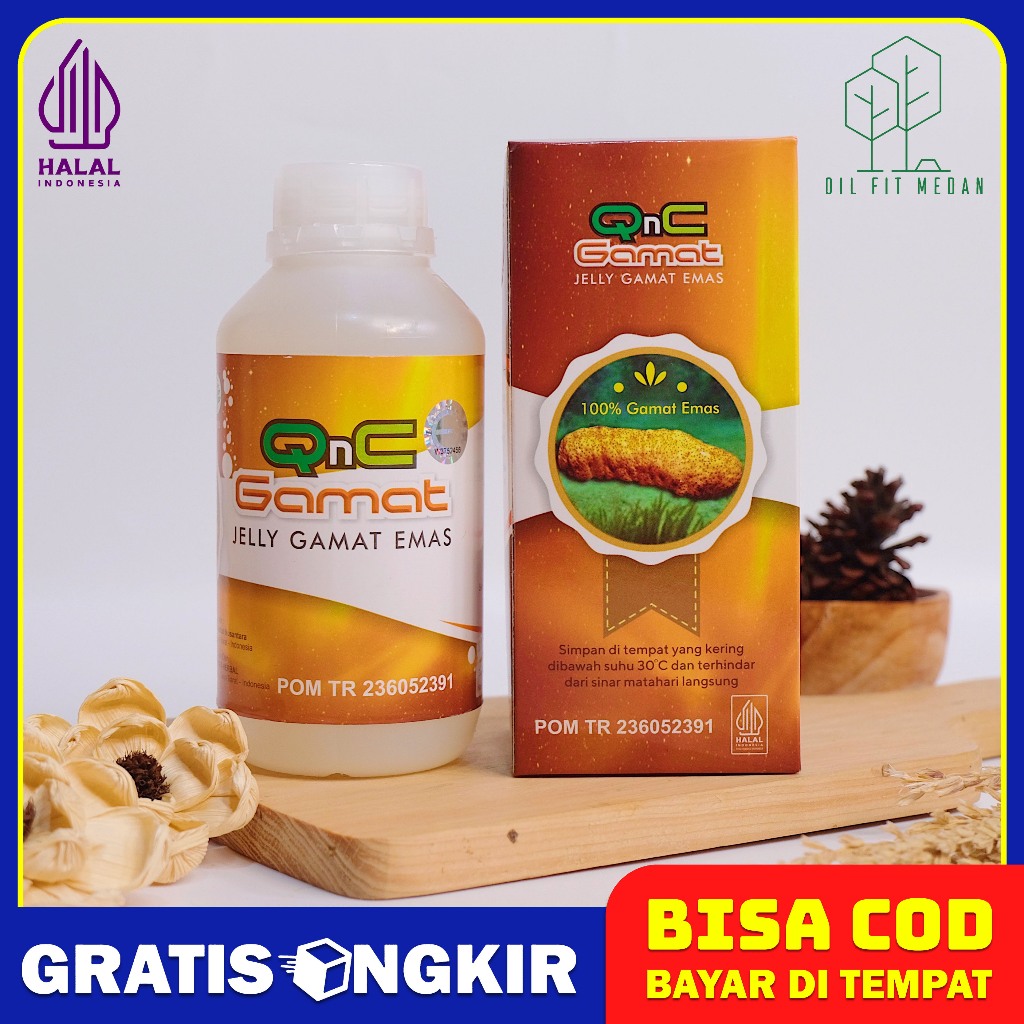 Obat Infeksi Saluran Kemih Pria Wanita - Sakit Buang Air Kecil - Nyeri Panggul - Qnc Jelly Gamat