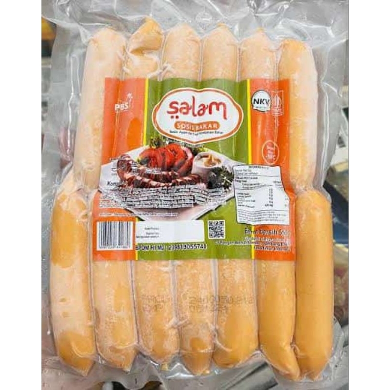 

Salam Sosis Bakar 550 gr Isi 13