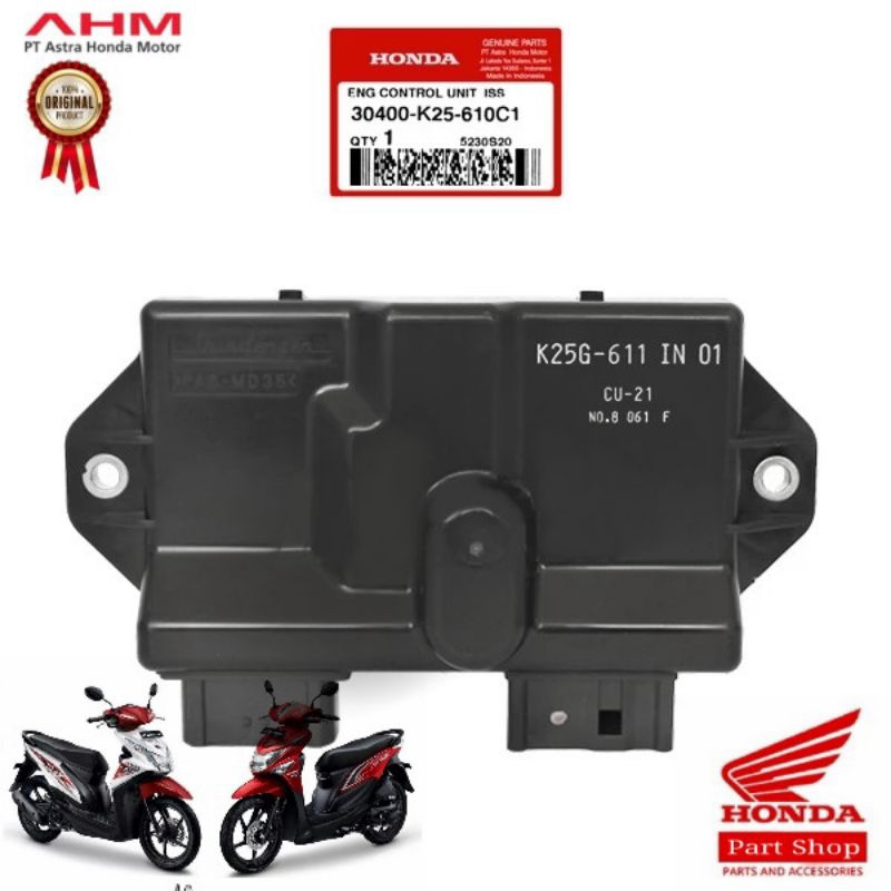 30400-K25-610CI ECU ECM CDI Beat eSP Pop Scoopy eSP 2015 2016 ISS