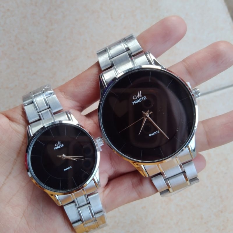 SS.id READY JAM TANGAN MIRETE TALI RANTAI/JAM MIRETE COUPLE .