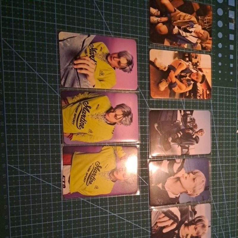 photocard official jeno qr istj album BACA DESK