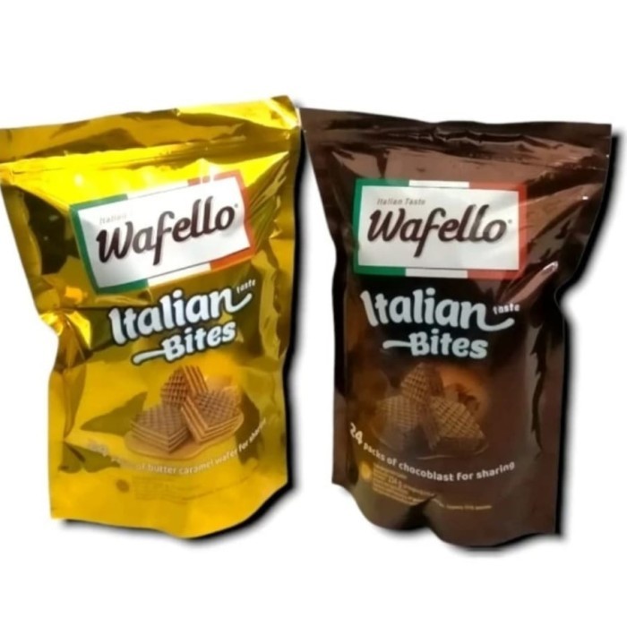 

WAFELLO ITALIAN BITES POUCH 97.5G (10 x 9.75gr)