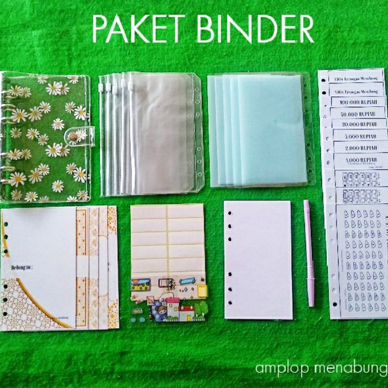 

KODE N7F5 PAKET BINDER ZIPLOCK PAKET MENABUNG BINDER ZIPLOCK AMPLOP