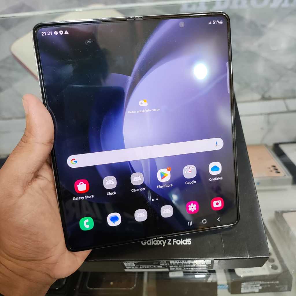 Samsung Galaxy Z Fold 5 Ram 12GB Rom 512GB bekas original