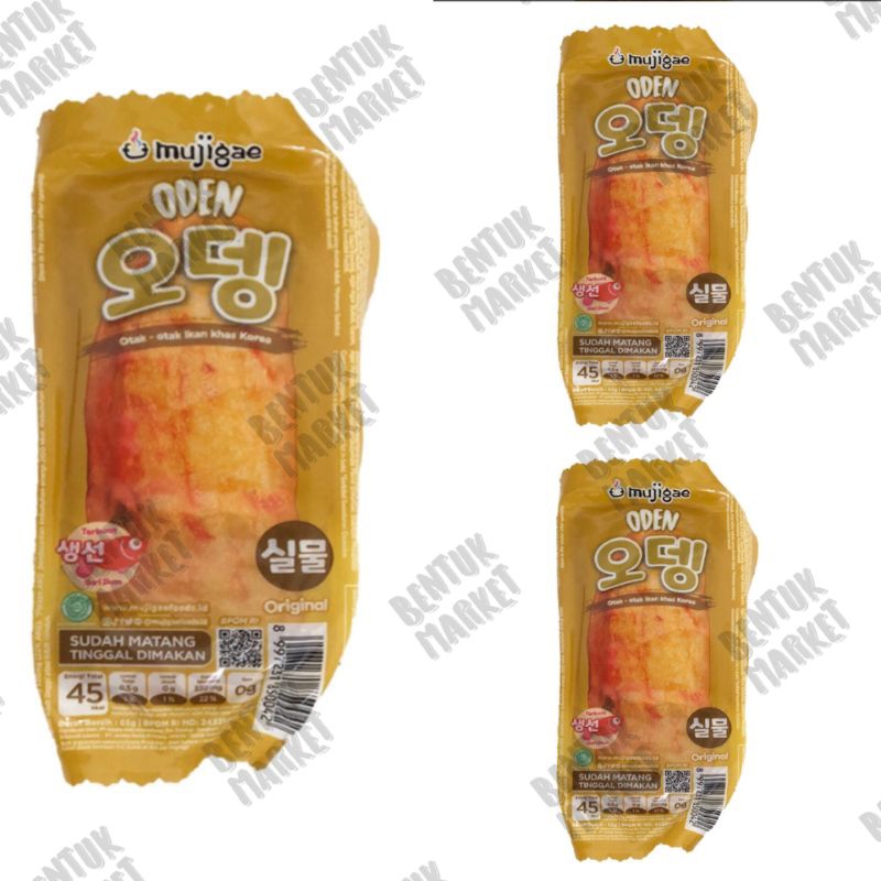 

MUJIGAE Oden otak-otak ikan khas korea 65gr / Makanan Korea / Cemilan Instan / Makanan Instan