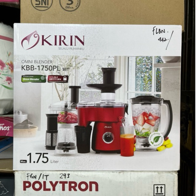 OMNI BLENDER KIRIN KBB 1750 PL - JUICER KIRIN 4IN1 - BLENDER KIRIN 4IN1 - KIRIN JUICER BLENDER LOW W