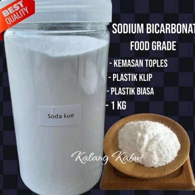 

READY STOK baking soda soda kue origin malan 1kg