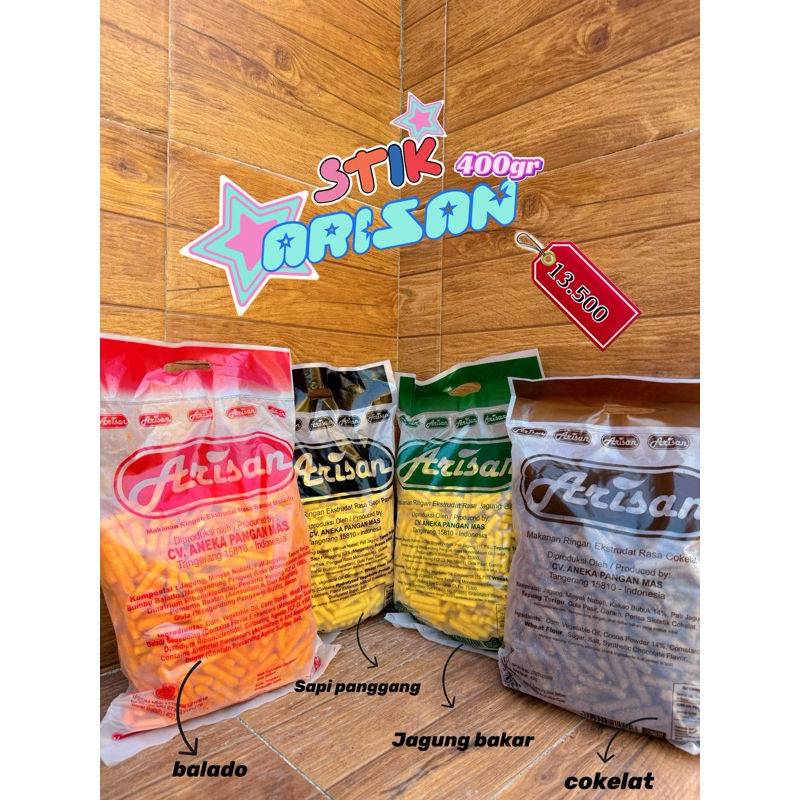

❤️ GKJ STORE ❤️ SNACK ARISAN 400gr