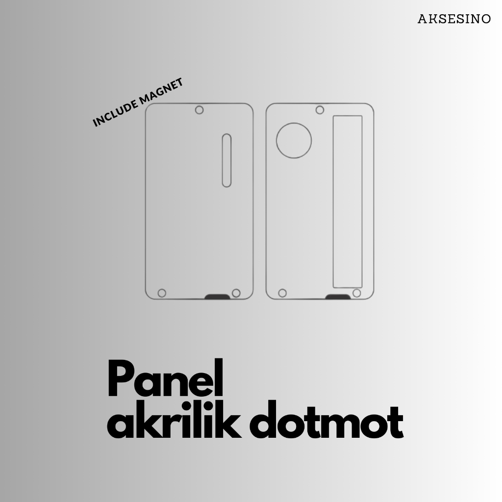 

Akrilik Transparant Dot Cutting Versi 2 Untuk Penutup Variasi Bening