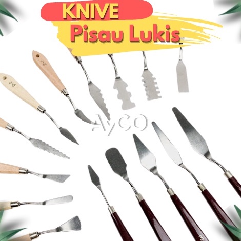 

Obral Harga KNIFE LUKIS PAINTING KNIVES SET STAINLES