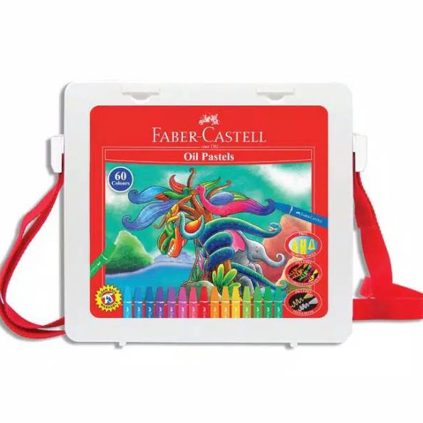 

Super Belanja Crayon 6 warna Hexagonal Oil Pastel 6 faber castell
