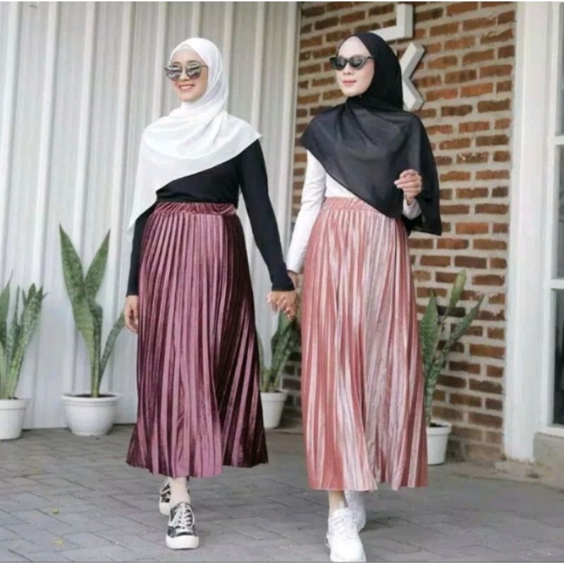 ROK PLISKET VELVET BLUDRU IMPORT // ROK PLISKET BLUDRU IMPORT