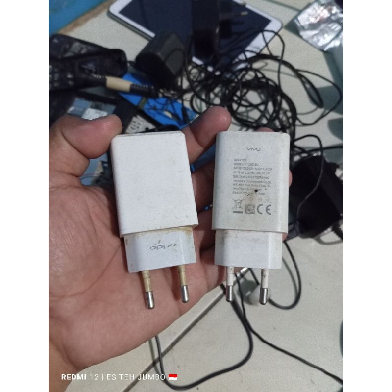 Batok charger oppo/vivo ori bawaan hp